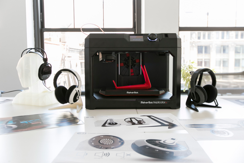 The new MakerBot Replicator Plus.
